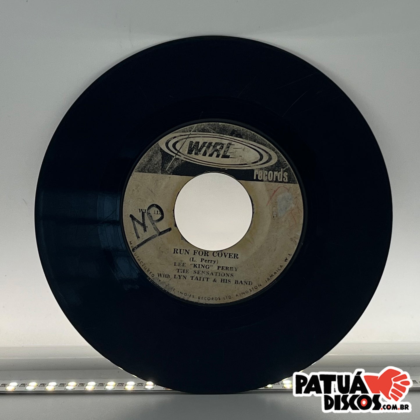 Lee "King" Perry*, The Sensations With Lyn Taitt & His Band* - Run For Cover / Something You've Got - 7"