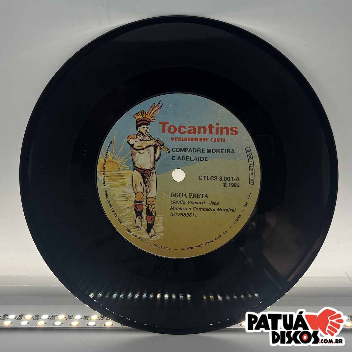 Compadre Moreira E Adelaide - Égua Preta - 7"