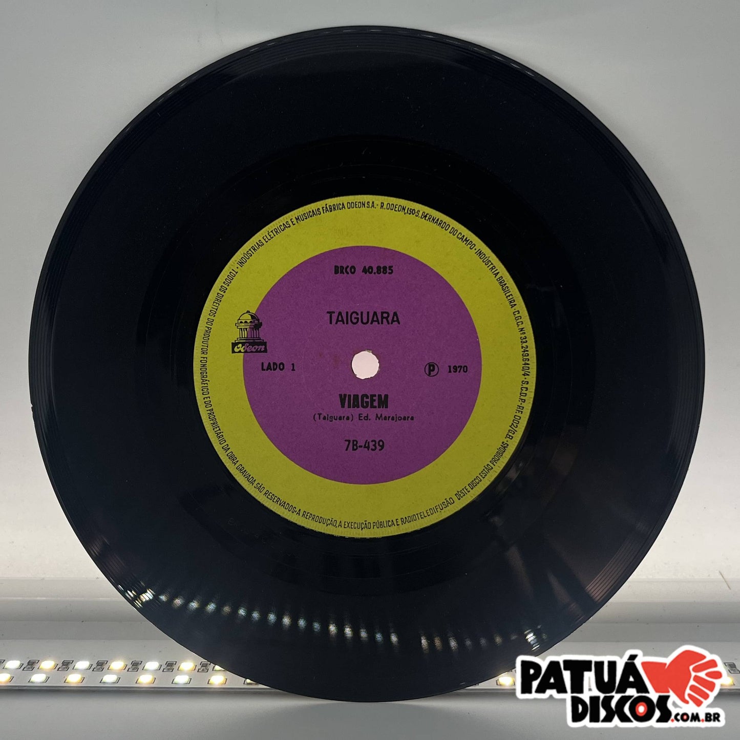 Taiguara - Viagem / Gente Humilde - 7"