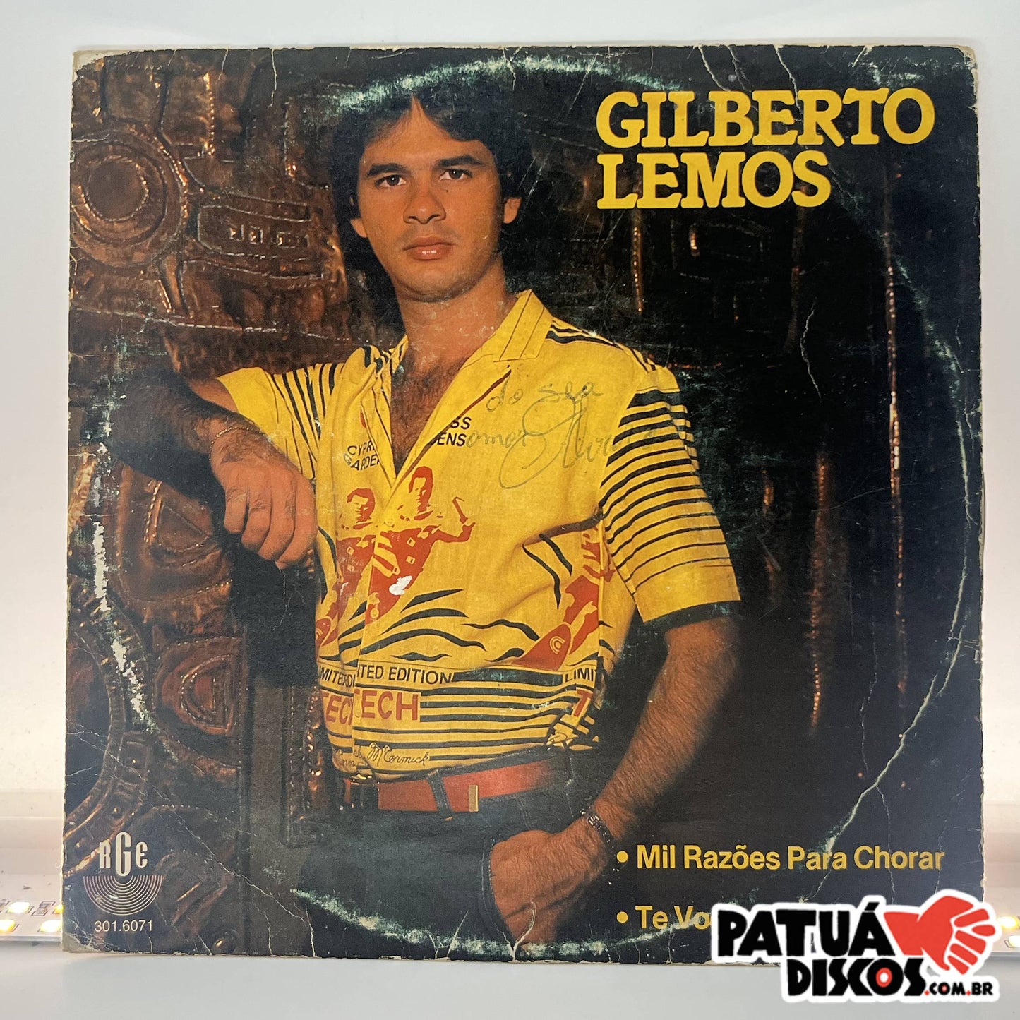 Gilberto Lemos - Mil Razões Para Chorar / Te Voglio Bene - 7'