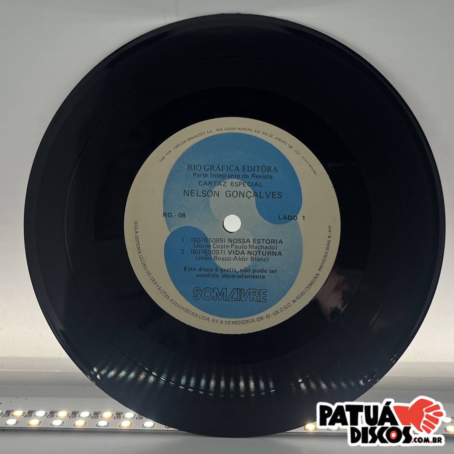 Nelson Gonçalves - Nossa Estoria - 7"