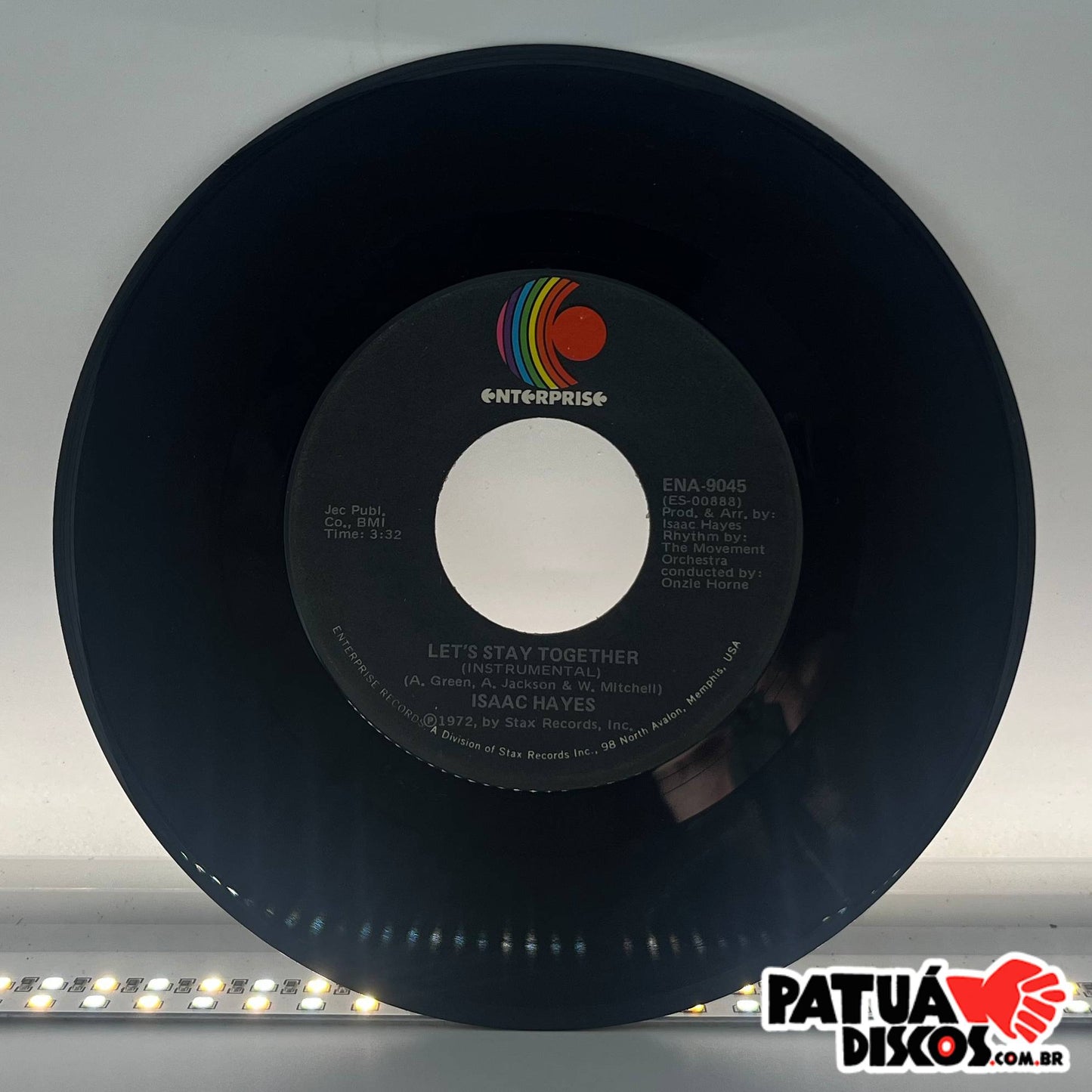 Isaac Hayes - Let's Stay Together - 7"