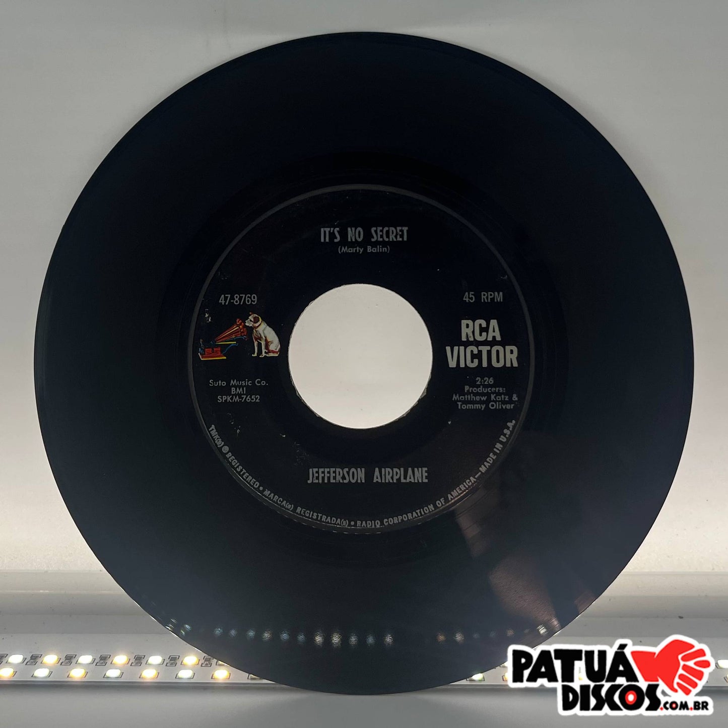 Jefferson Airplane - It's No Secret - 7"