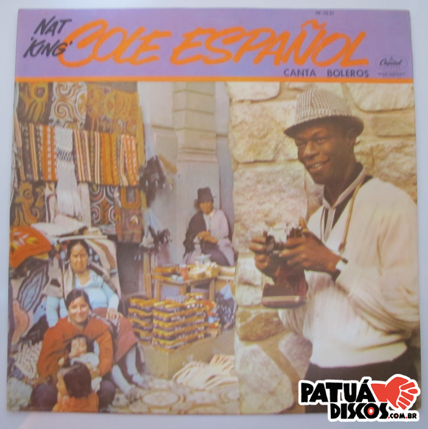 Nat 'King' Cole - Cole Español (Canta Boleros) - LP