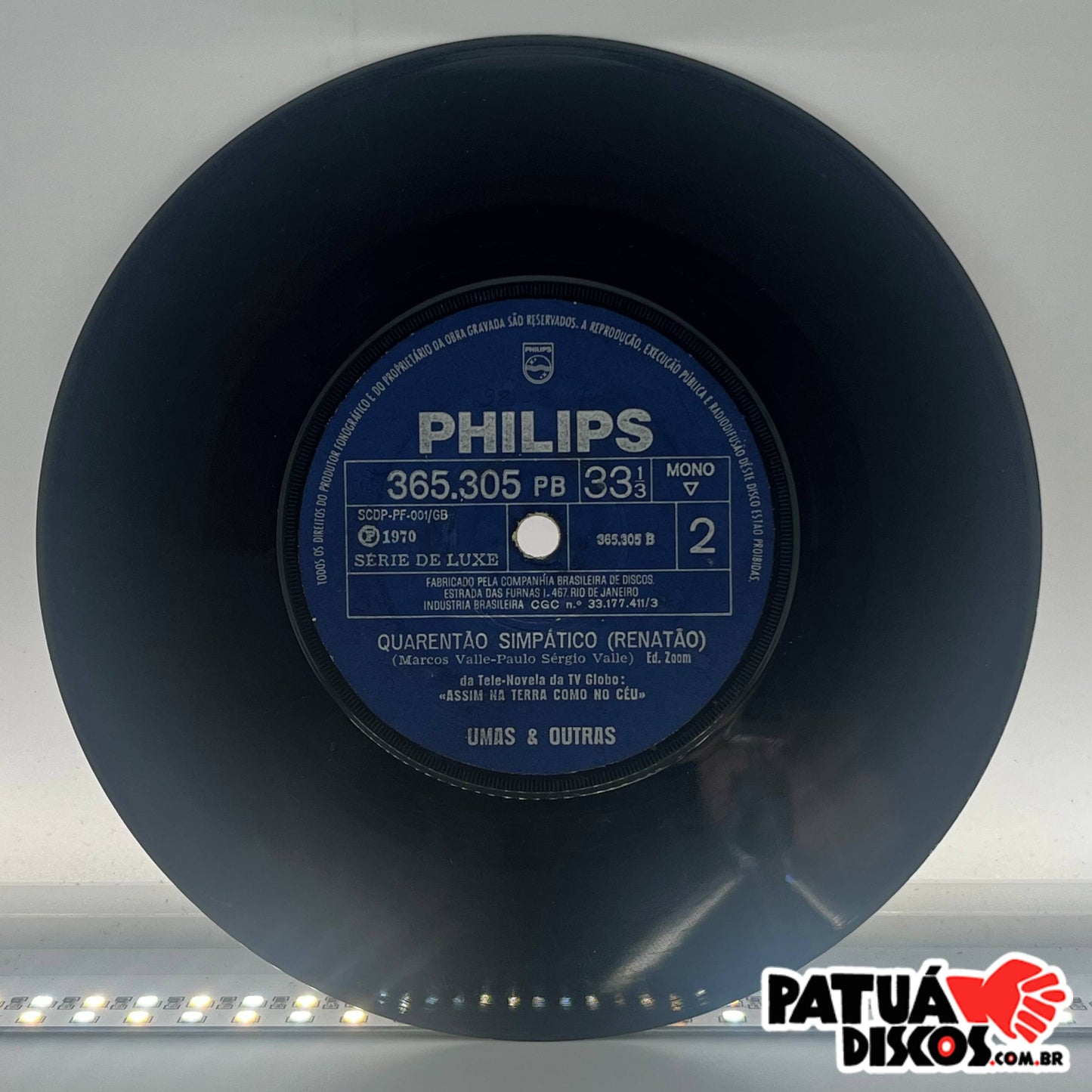 Vários Artistas - Assim Na Terra Como No Céu (Tema Do Padre Vitor) (Tema Da Tele-Novela Da TV Globo) - 7"