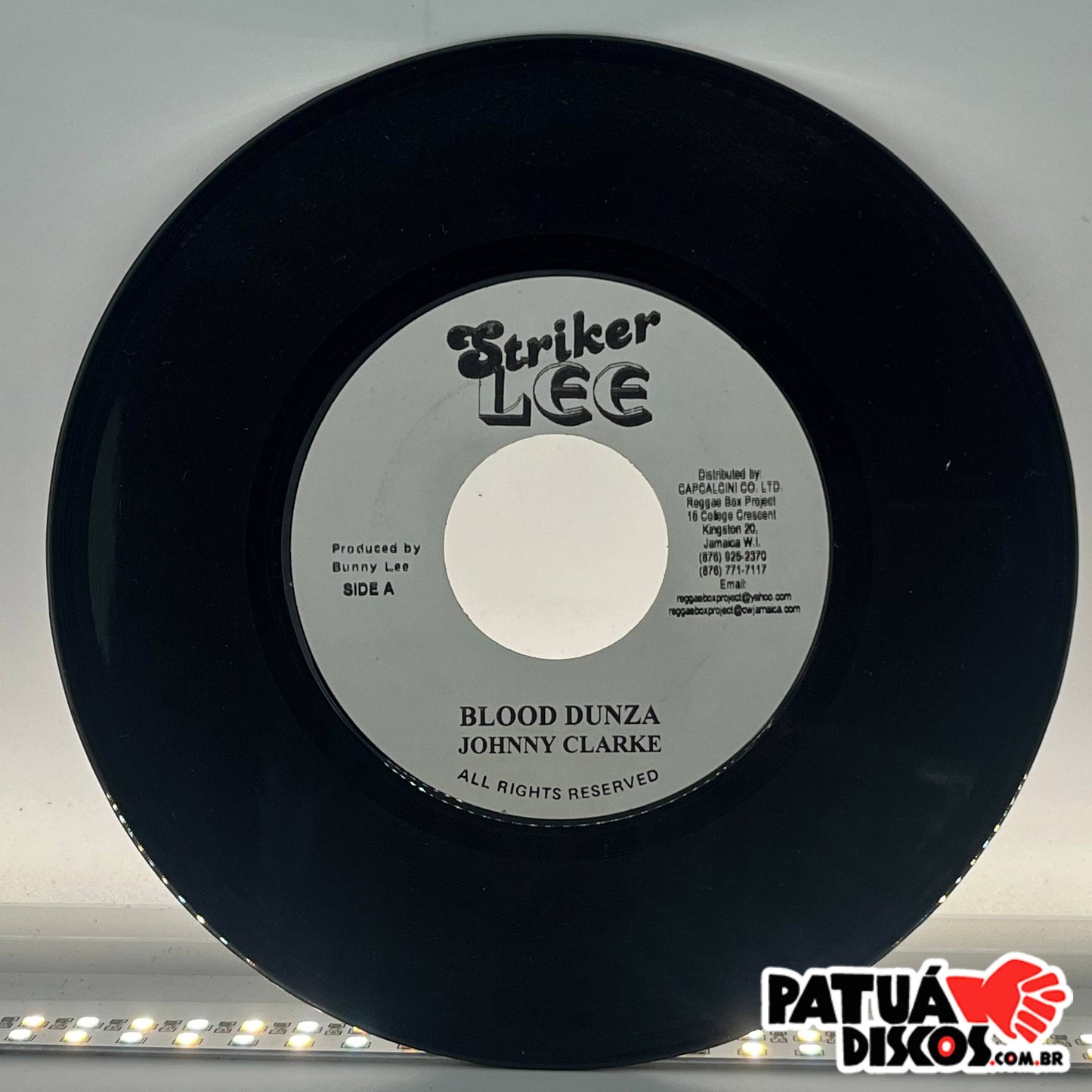 Johnny Clarke - Blood Dunza - 7"