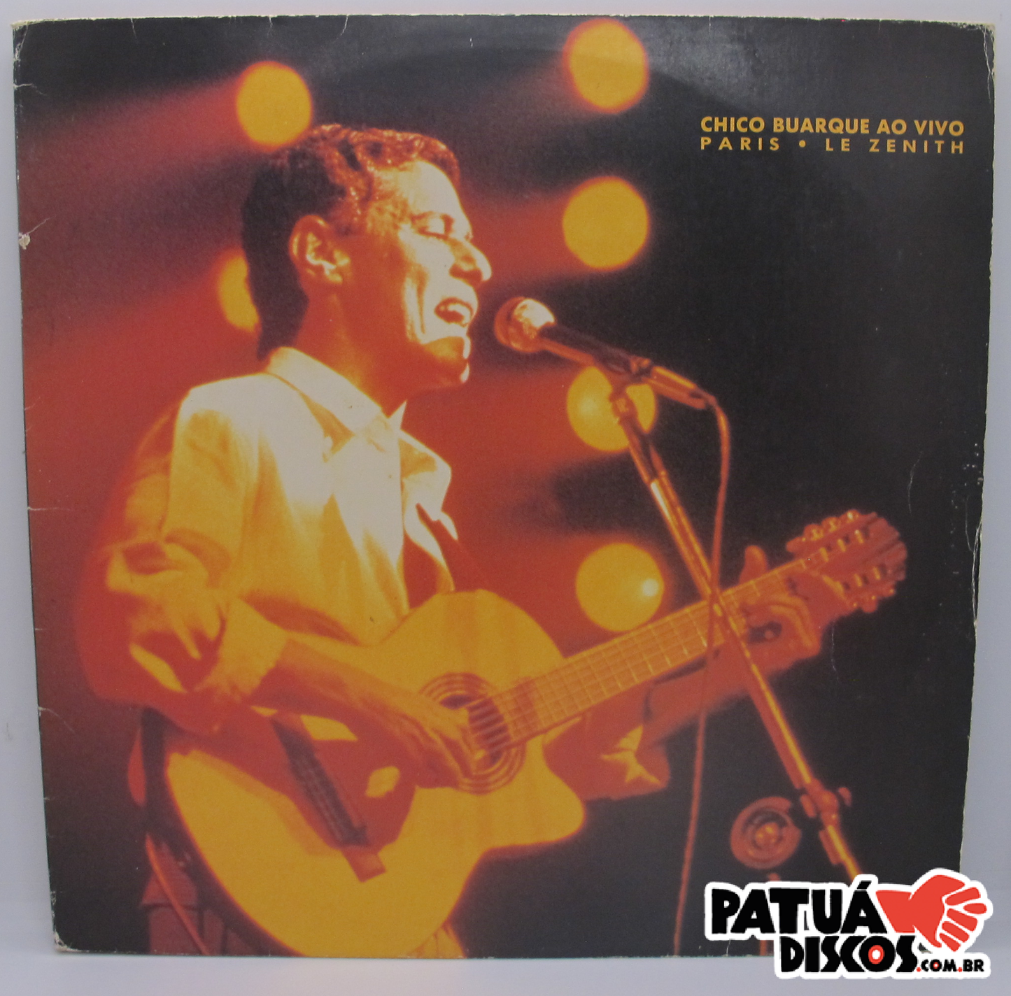 Chico Buarque - Chico Buarque Ao Vivo Paris - Le Zenith - LP