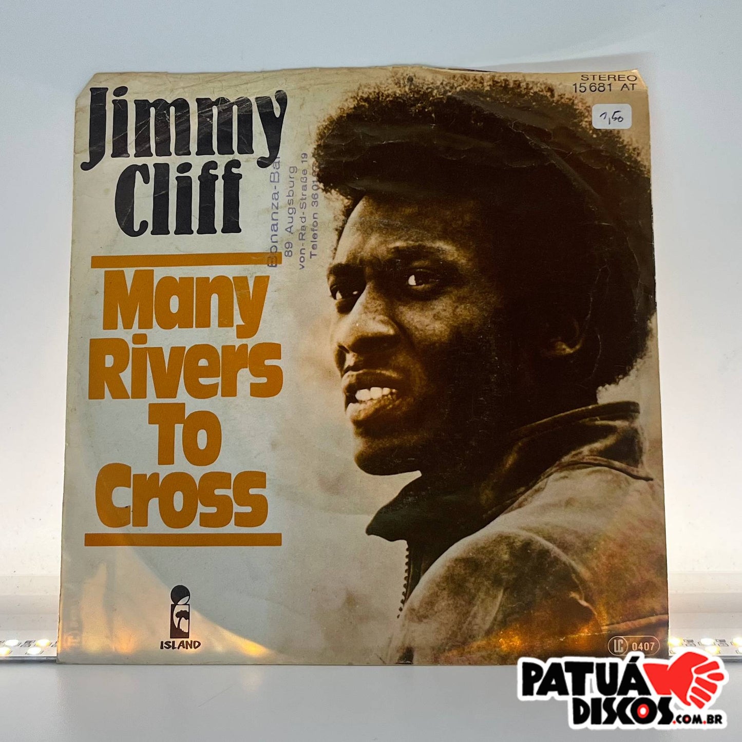 Jimmy Cliff / Melodians - Rivers Of Babylon / Many Rivers To Cross - 7"