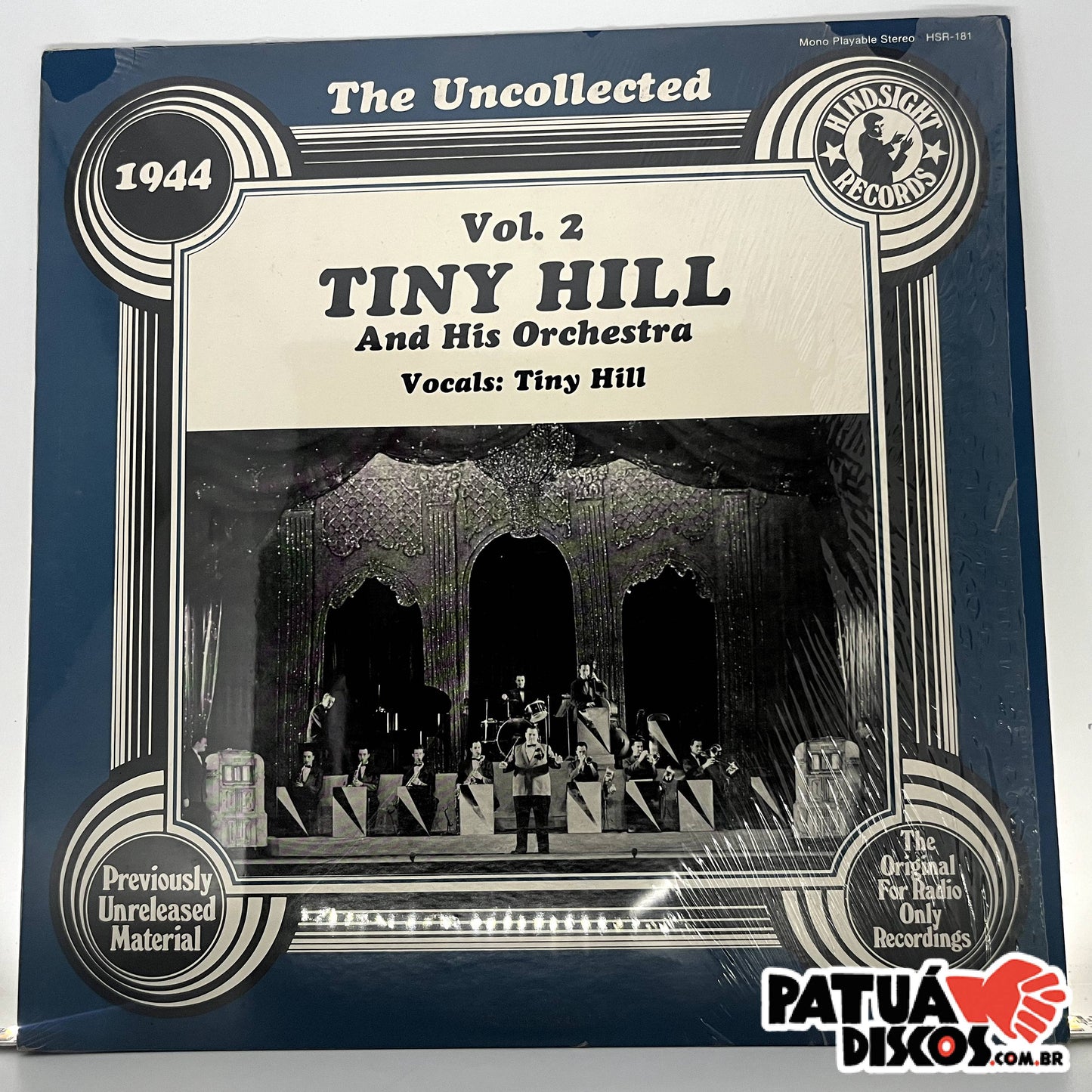 Tiny Hill And His Orchestra - The Uncollected Vol. 2 - 1944 - LP