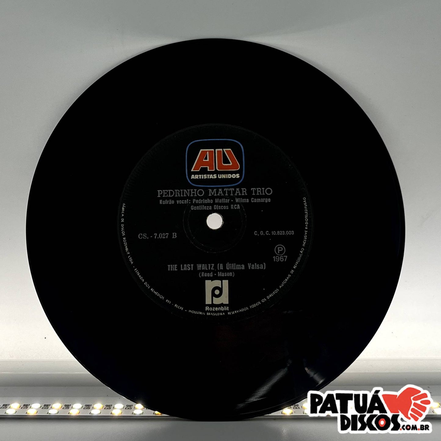 Pedrinho Mattar Trio - Pata Pata - 7"