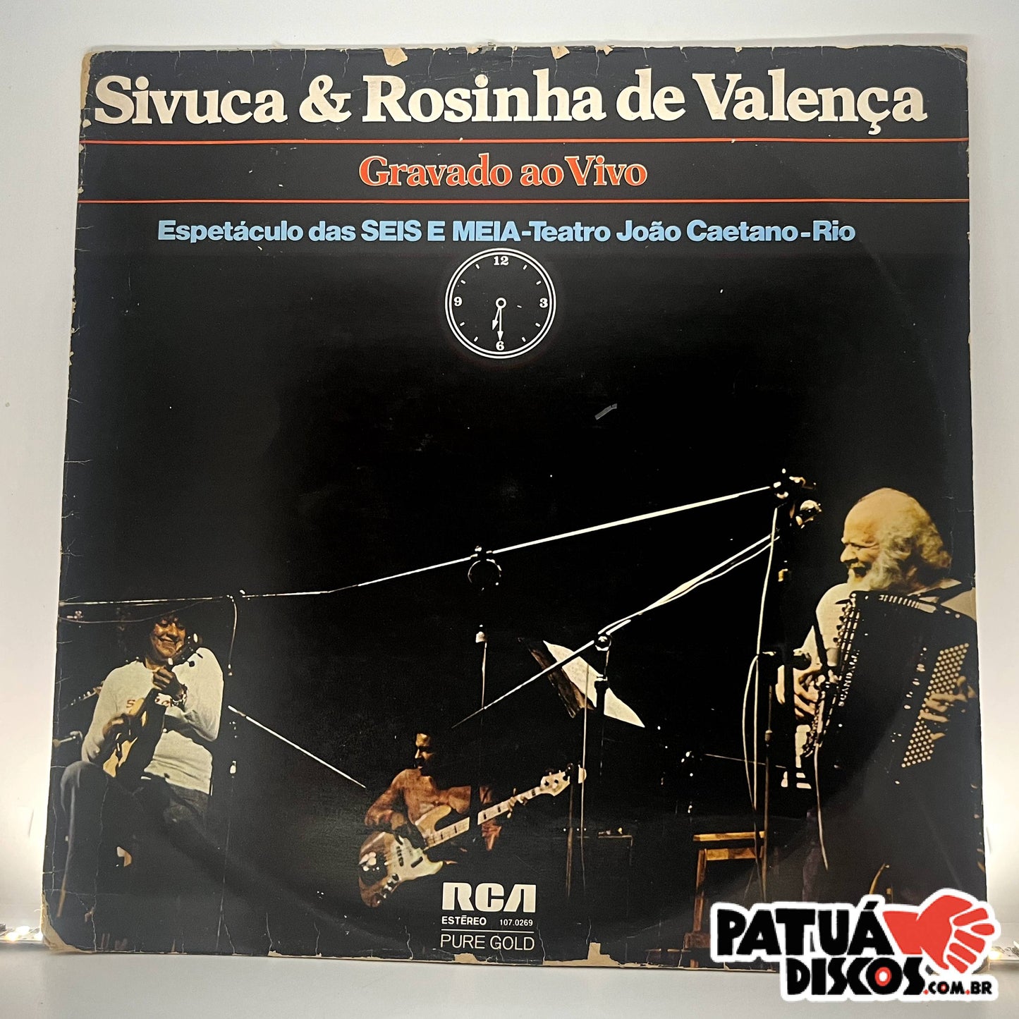 Sivuca & Rosinha de Valença  - Gravado Ao Vivo - LP
