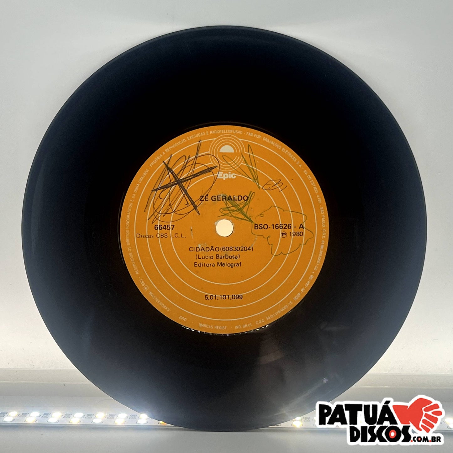 Zé Geraldo - Cidadão / Maria Bonita - 7"