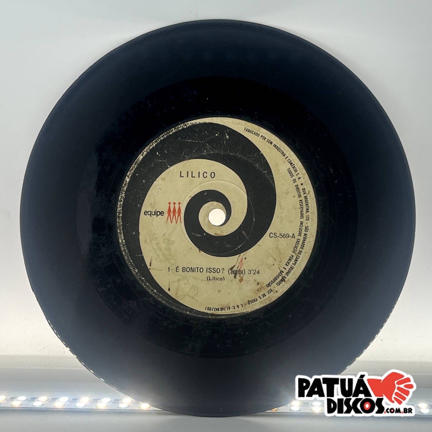 Lilico - È Bonito Isso? / Mulher Feia - 7"