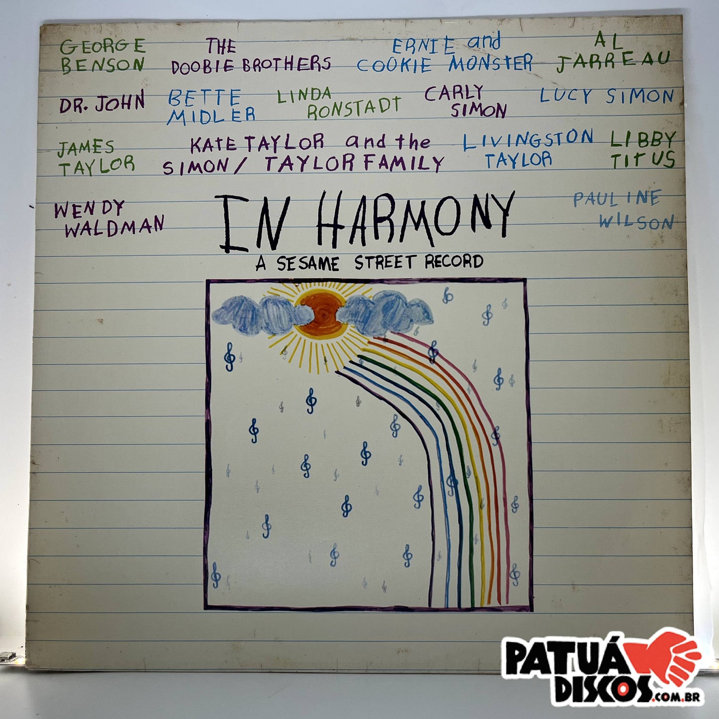 Vários Artistas - In Harmony - A Sesame Street Record - LP