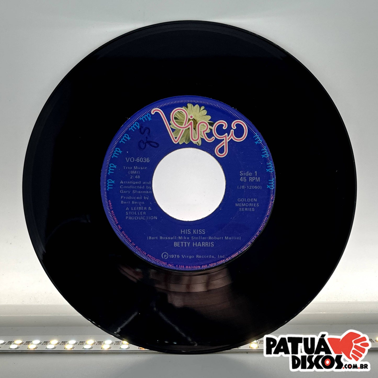 Betty Harris - His Kiss - 7"