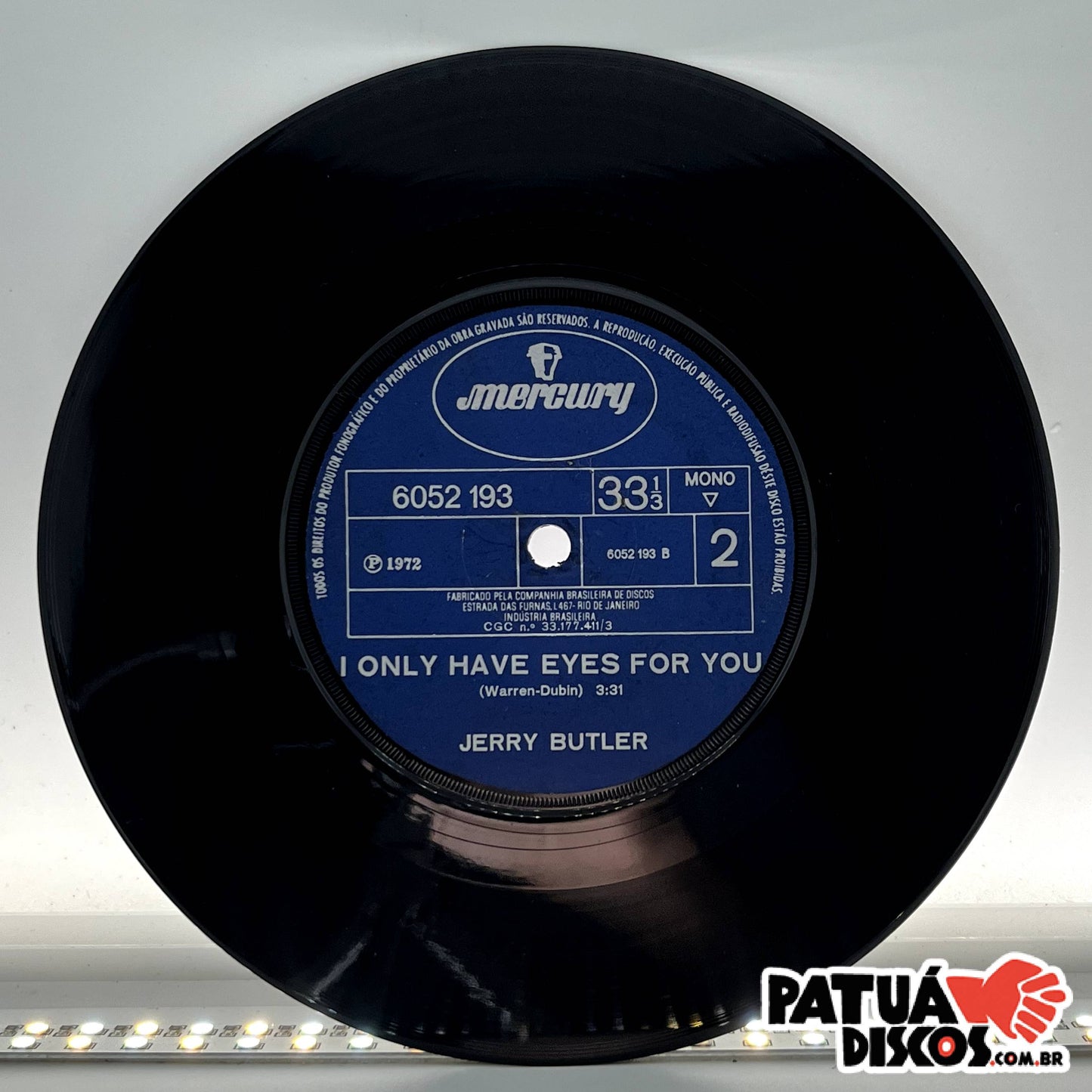 Jerry Butler - One Night Affair - 7"