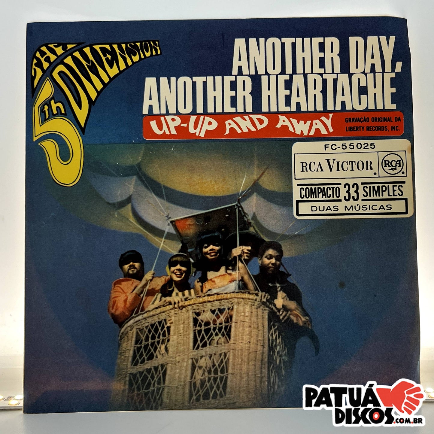 The 5th Dimensions - Up-Up And Away / Another Day, Another Heartache - 7"