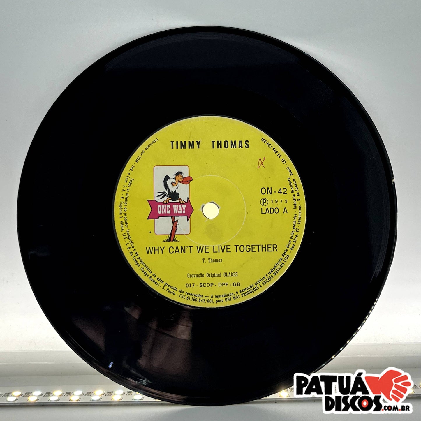 Timmy Thomas - Why Can't We Live Together - 7"