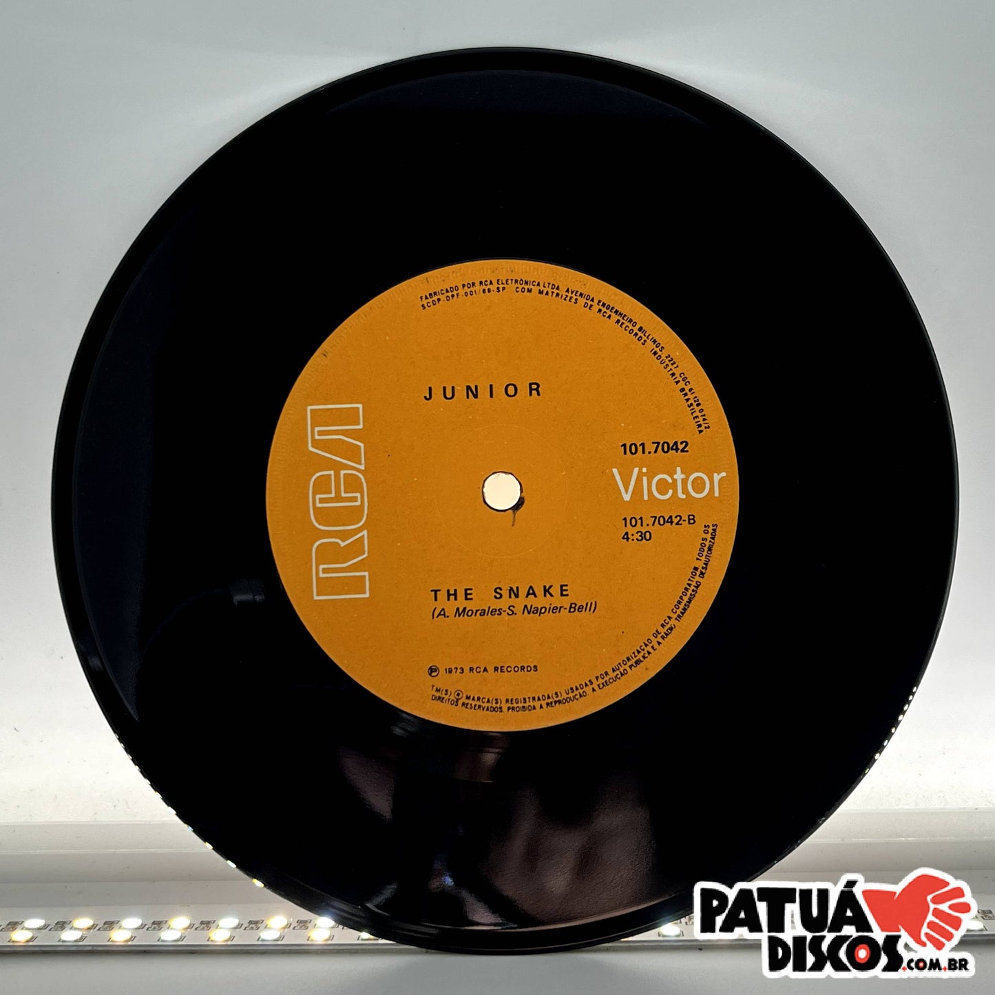 Junior - Excuse Me = Perdoa-me - 7"
