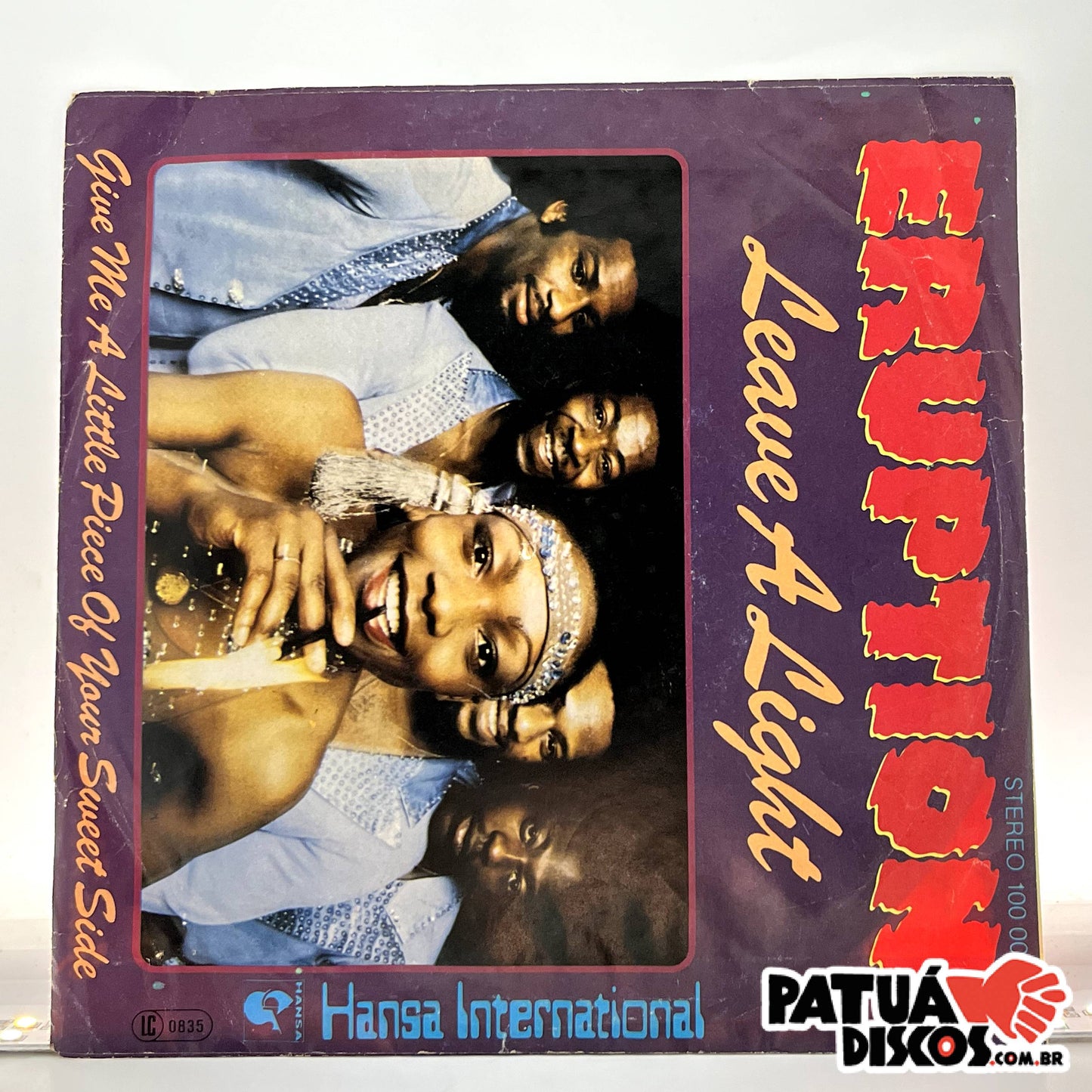 Eruption - Leave A Light - 7"