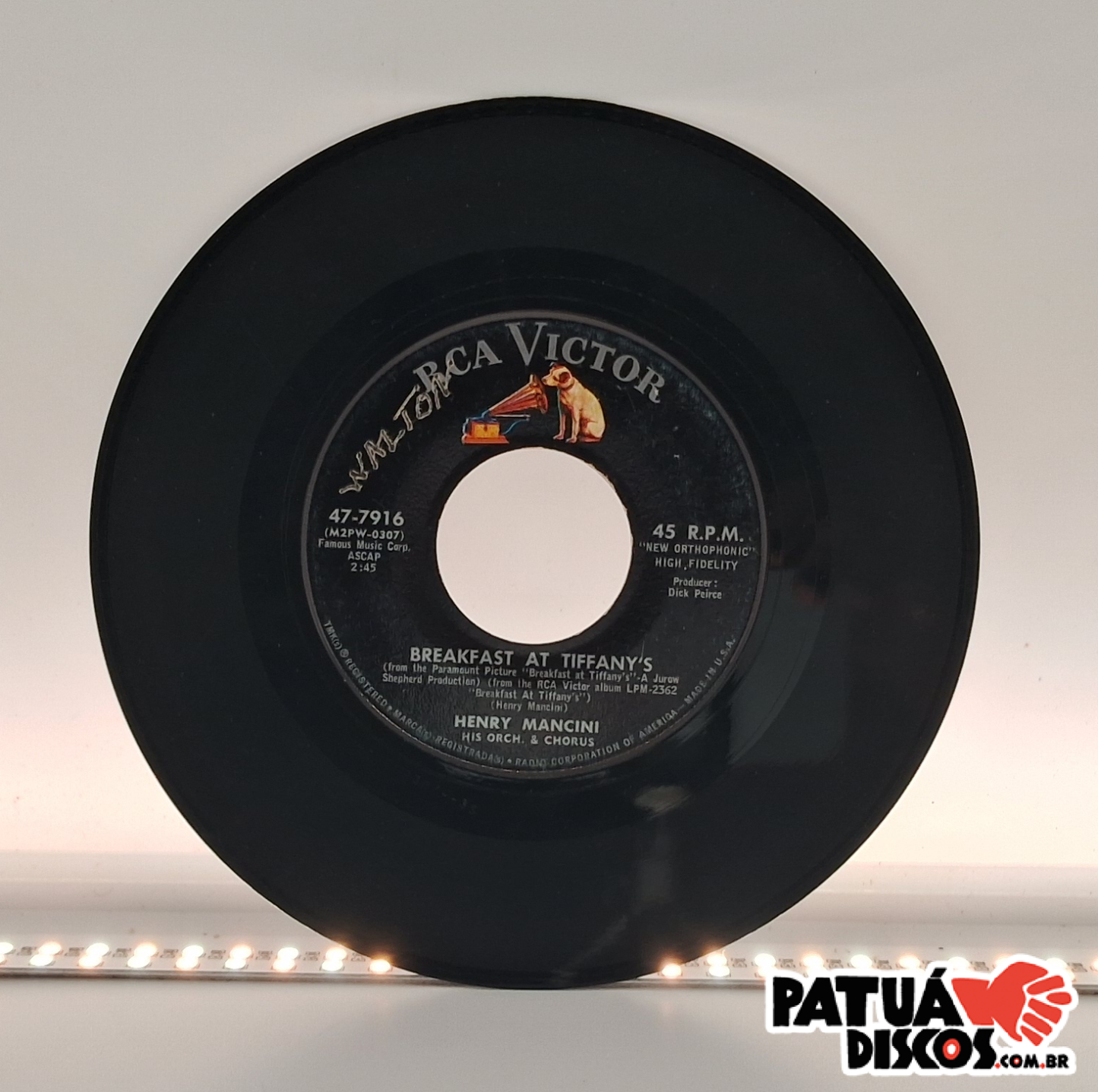 Henry Mancini - Moon River / Breakfast At Tiffany's - 7"