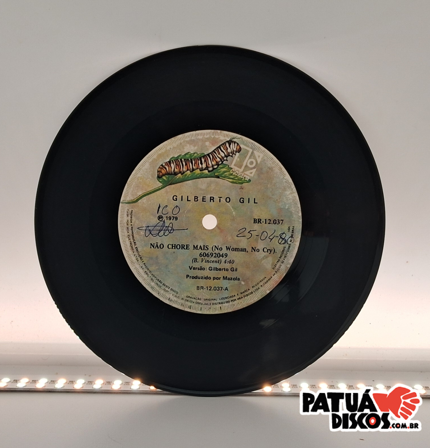 Gilberto Gil - Não Chore Mais = No Woman, No Cry - 7"