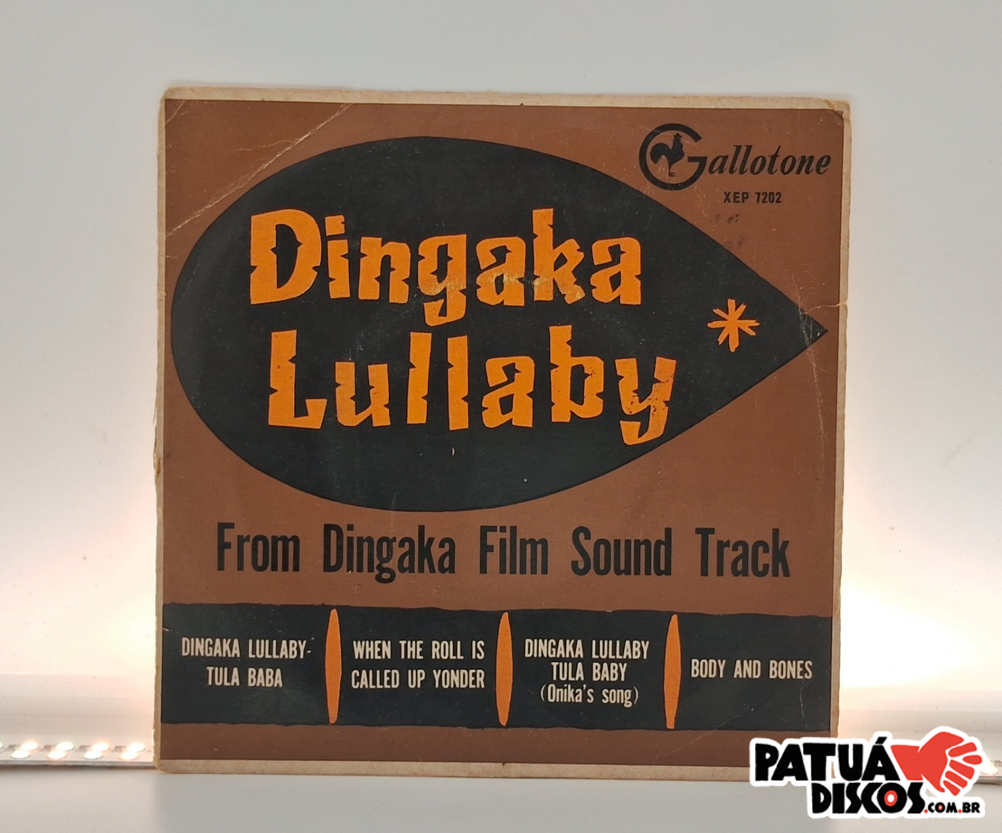 Bertha Egnos, Eddie Domingo - Dingaka Lullaby From Dingaka Film Sound Track - 7"