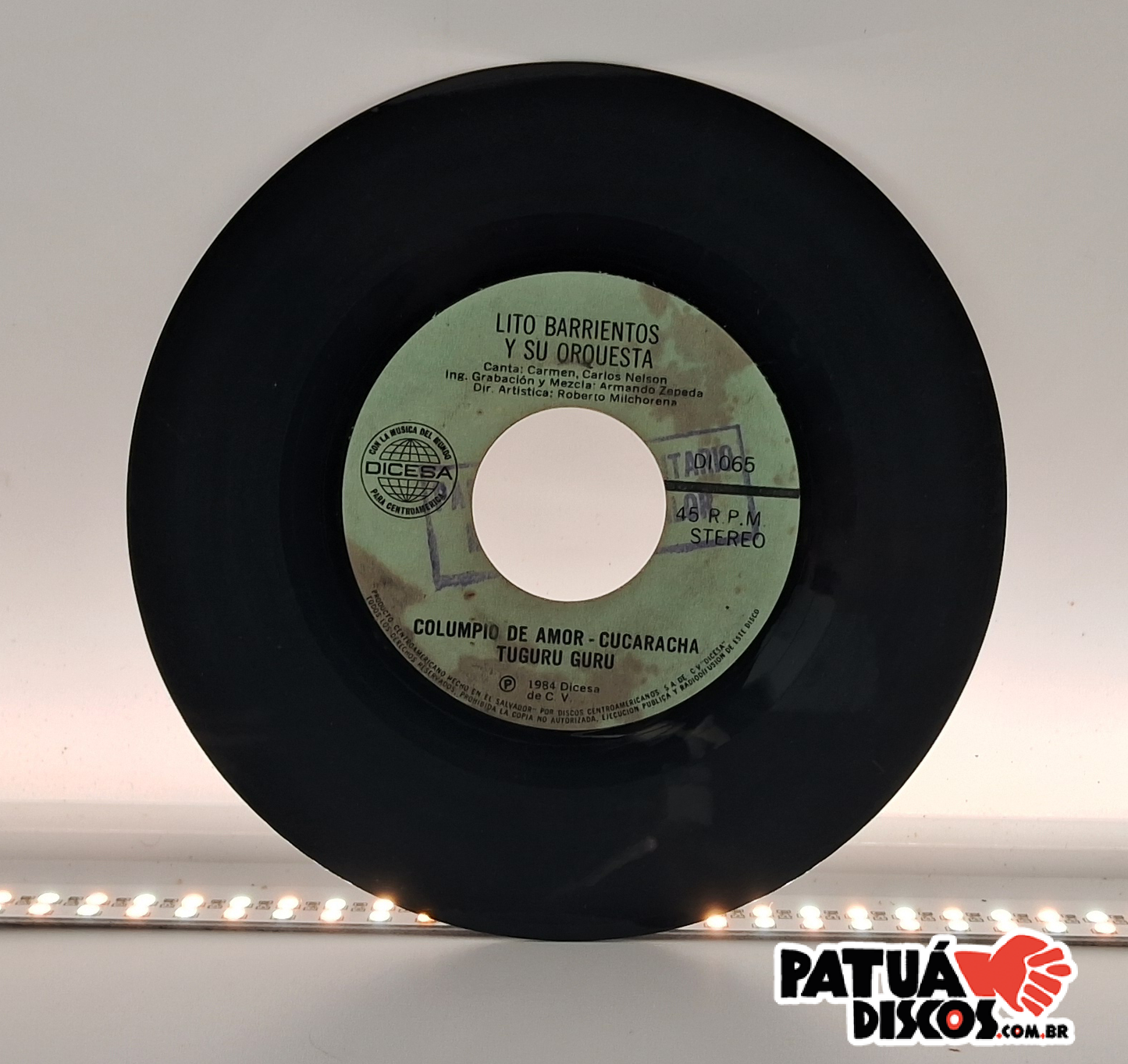 Orquesta Lito Barrientos - Amor de Campesina - 7"