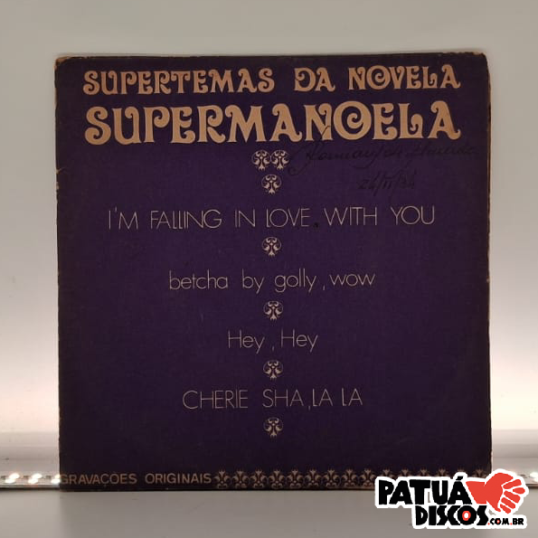 Vários Artistas - Supertemas Da Novela Supermanoela - 7"