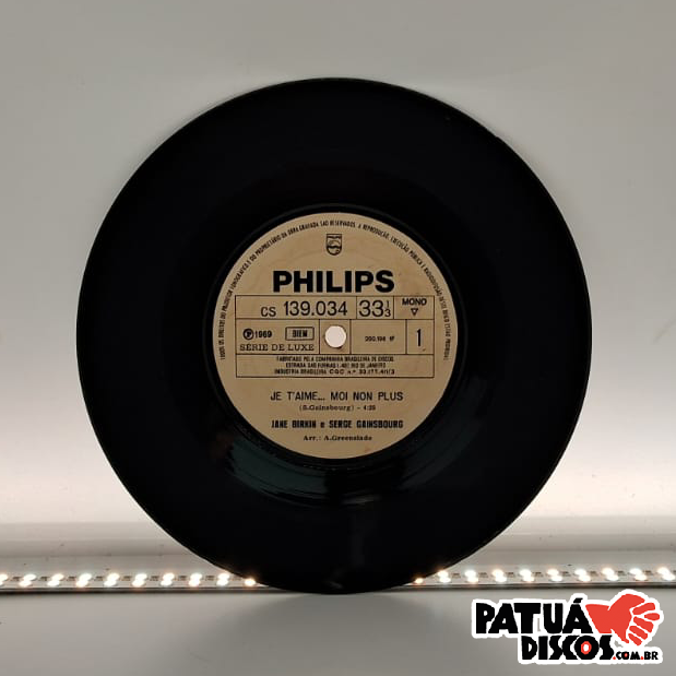 Jane Birkin & Serge Gainsbourg - Je T'aime... Moi Non Plus - 7"