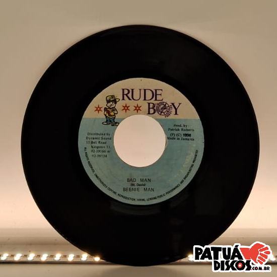 Beenie Man / Andrew Thomas & Steven Marsden - Bad Man / Version Dis 'N' Dat - 7"