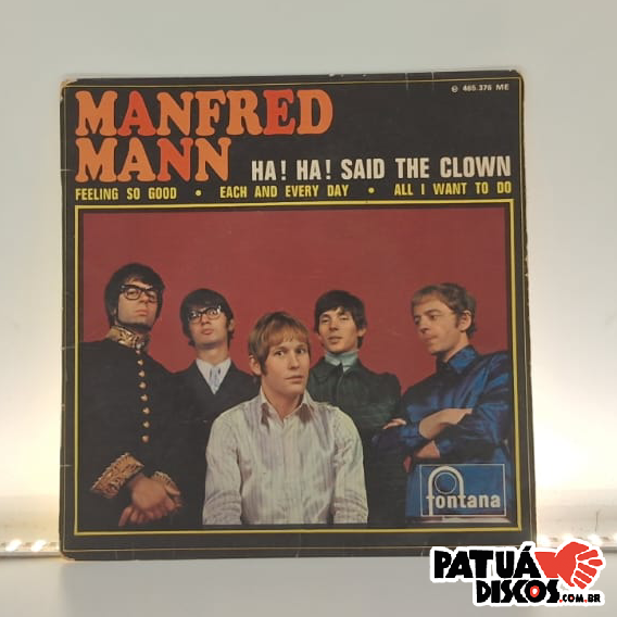 Manfred Mann - Ha ! Ha ! Said The Clown - 7"