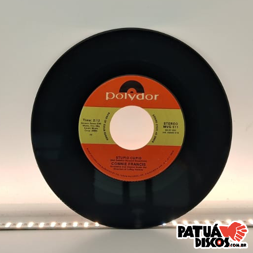 Connie Francis - Stupid Cupid / Who's Sorry Now - 7"