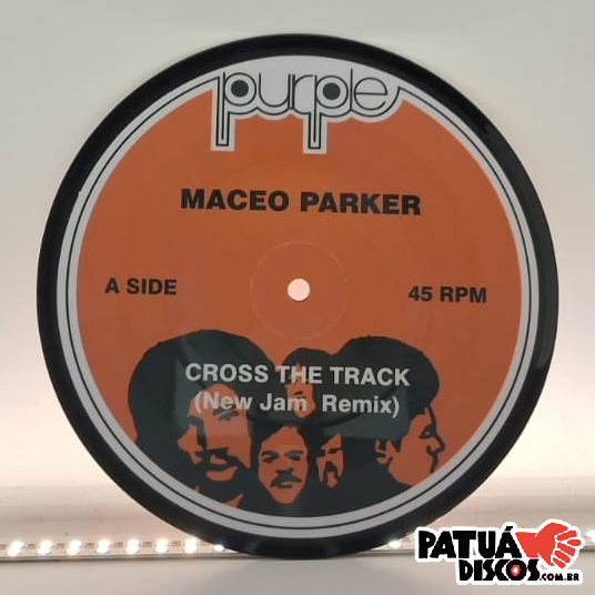 Maceo Parker / Fred Wesley - Cross The Track (New Jam Remix) / Four Play (Remix Edit) - 7"