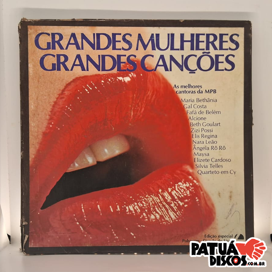 Vários Artistas - Grandes Mulheres, Grandes Canções - 3XLP+Box
