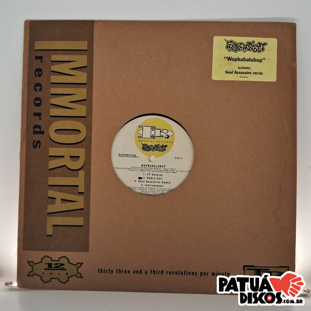 Funkdoobiest - Wopbabalubop / Where's It At - 12"