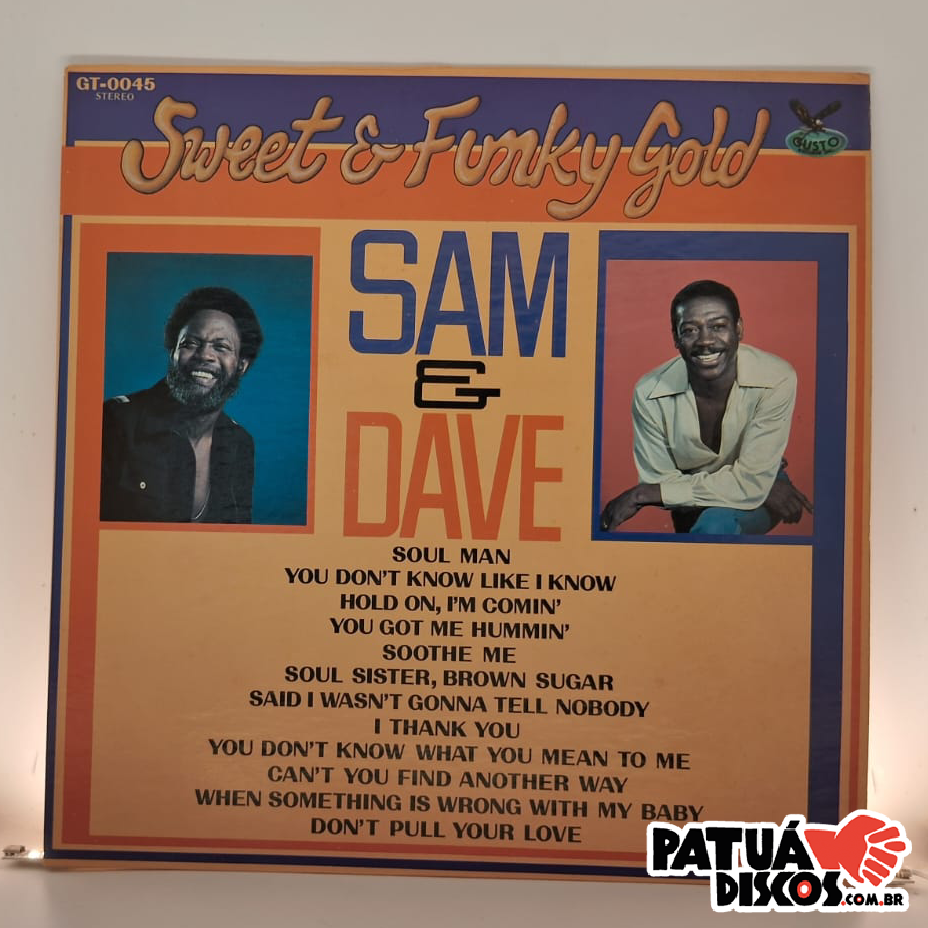 Sam & Dave - Sweet & Funky Gold - LP