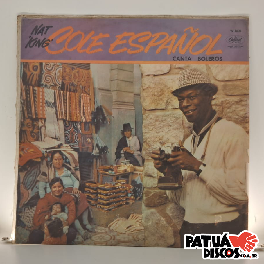 Nat 'King' Cole - Cole Español (Canta Boleros) - LP
