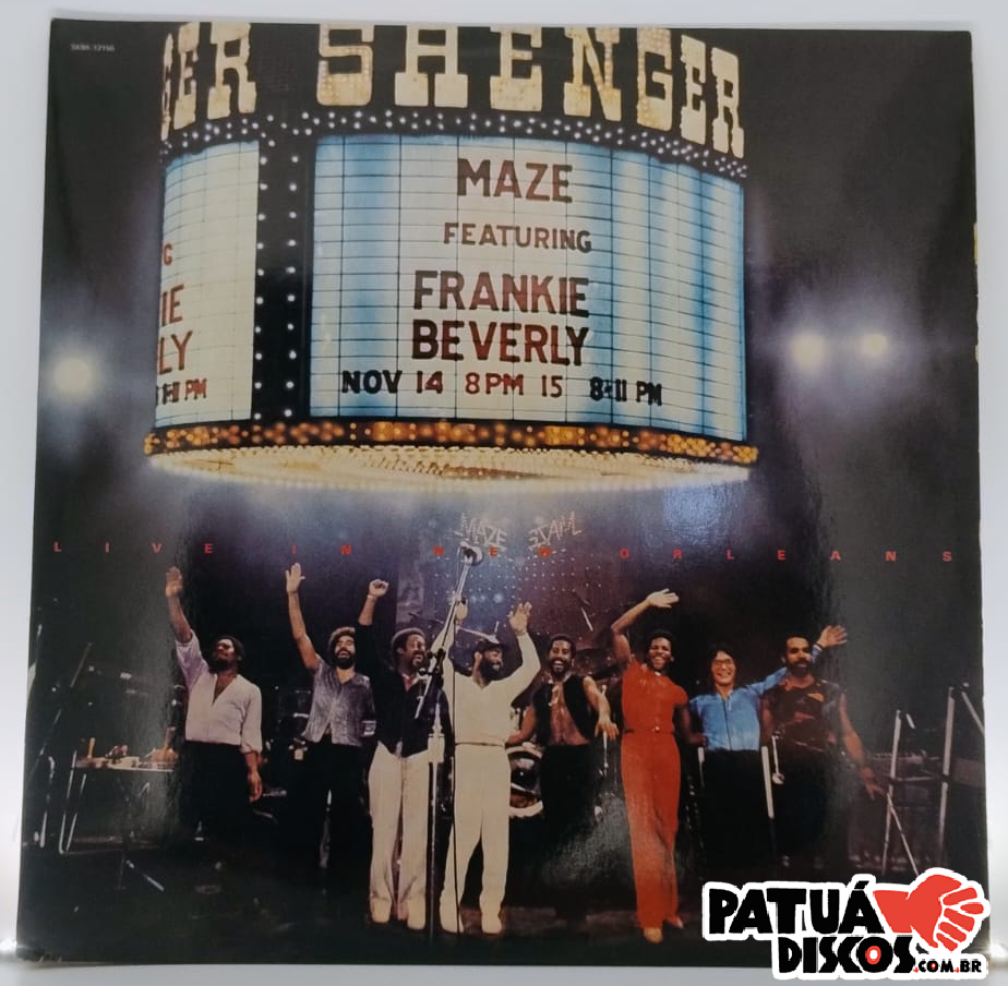 Maze Featuring Frankie Beverly - Live In New Orleans - LP