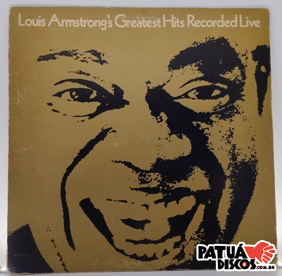 Louis Armstrong - Greatest Hits Recorded Live - LP