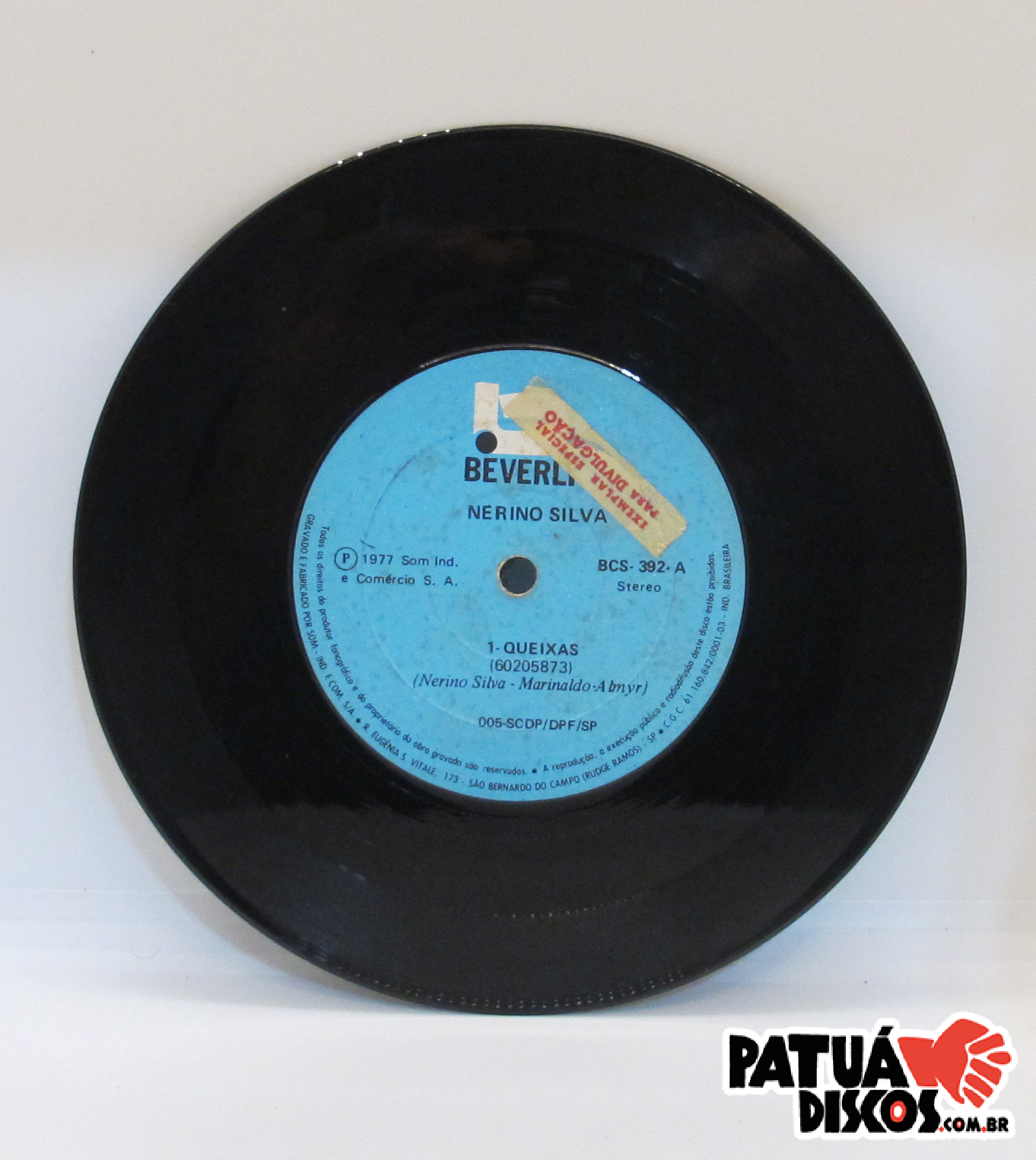 Nerina Silva - Queixas / Prece De Bamba - 7"