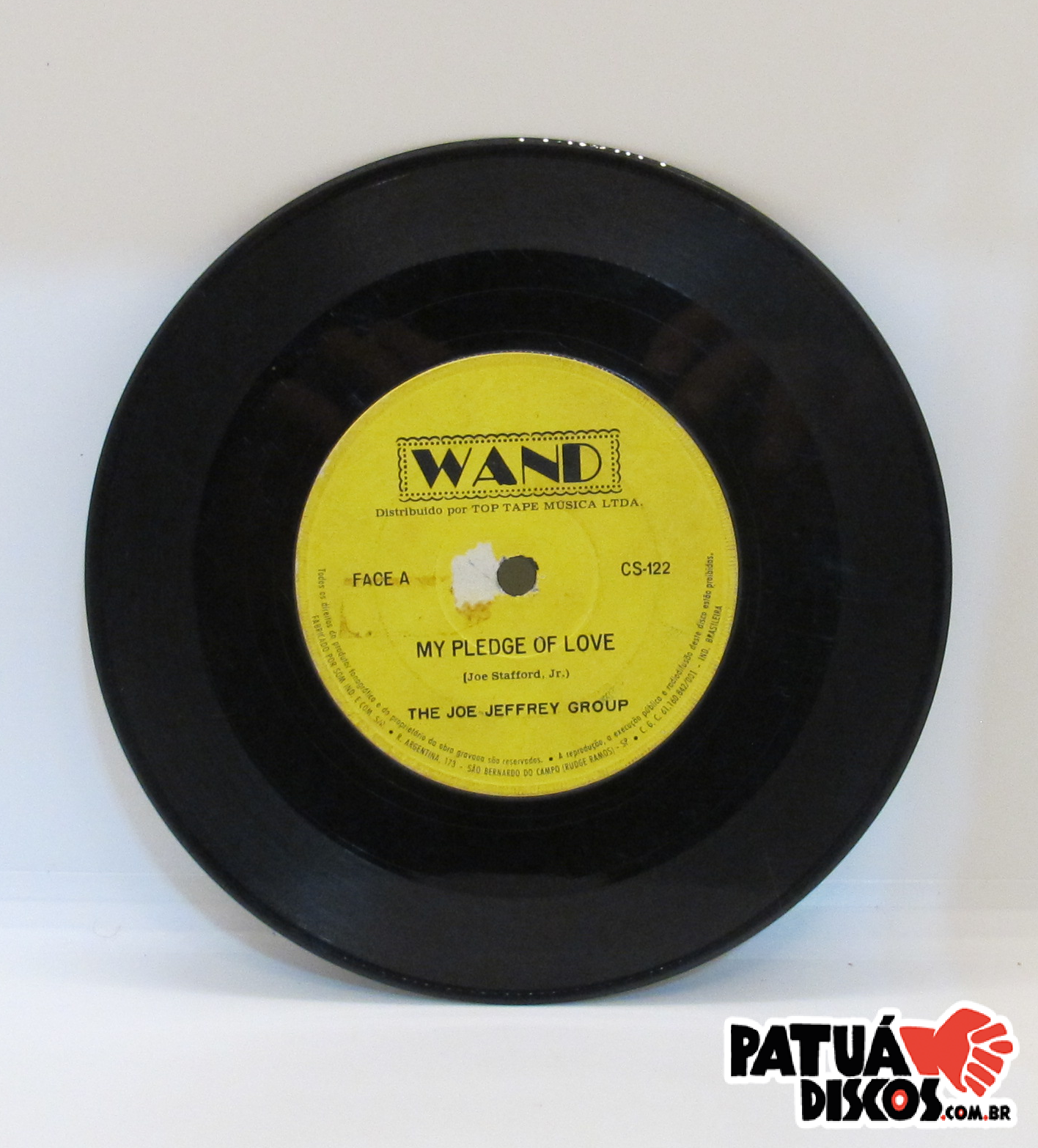 The Joe Jeffrey Group - My Pledge Of Love / Margie - 7"
