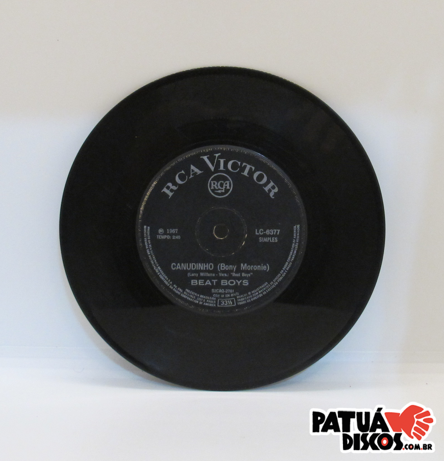 Beat Boys - Abre, Sou Eu / Canudinho - 7"
