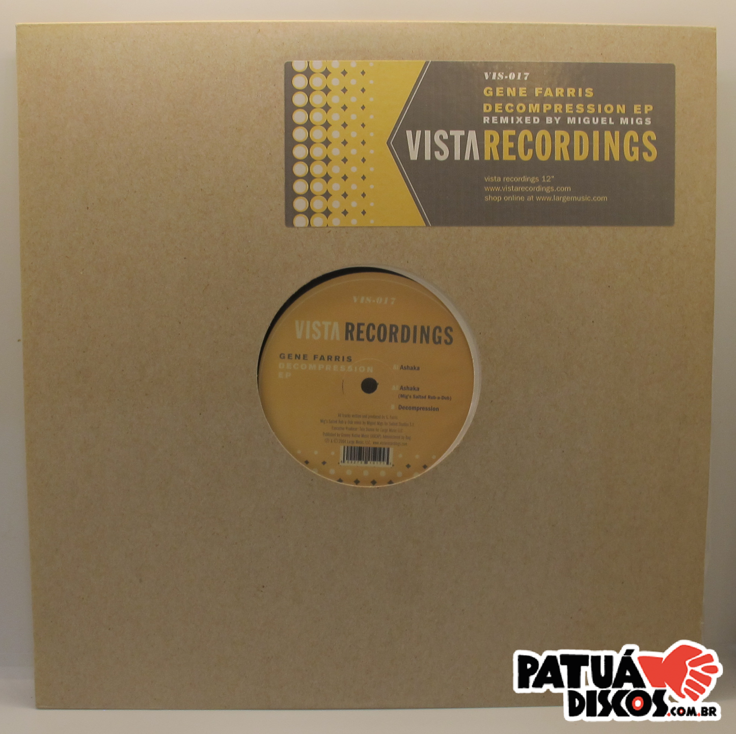 Gene Farris - Decompression EP - LP