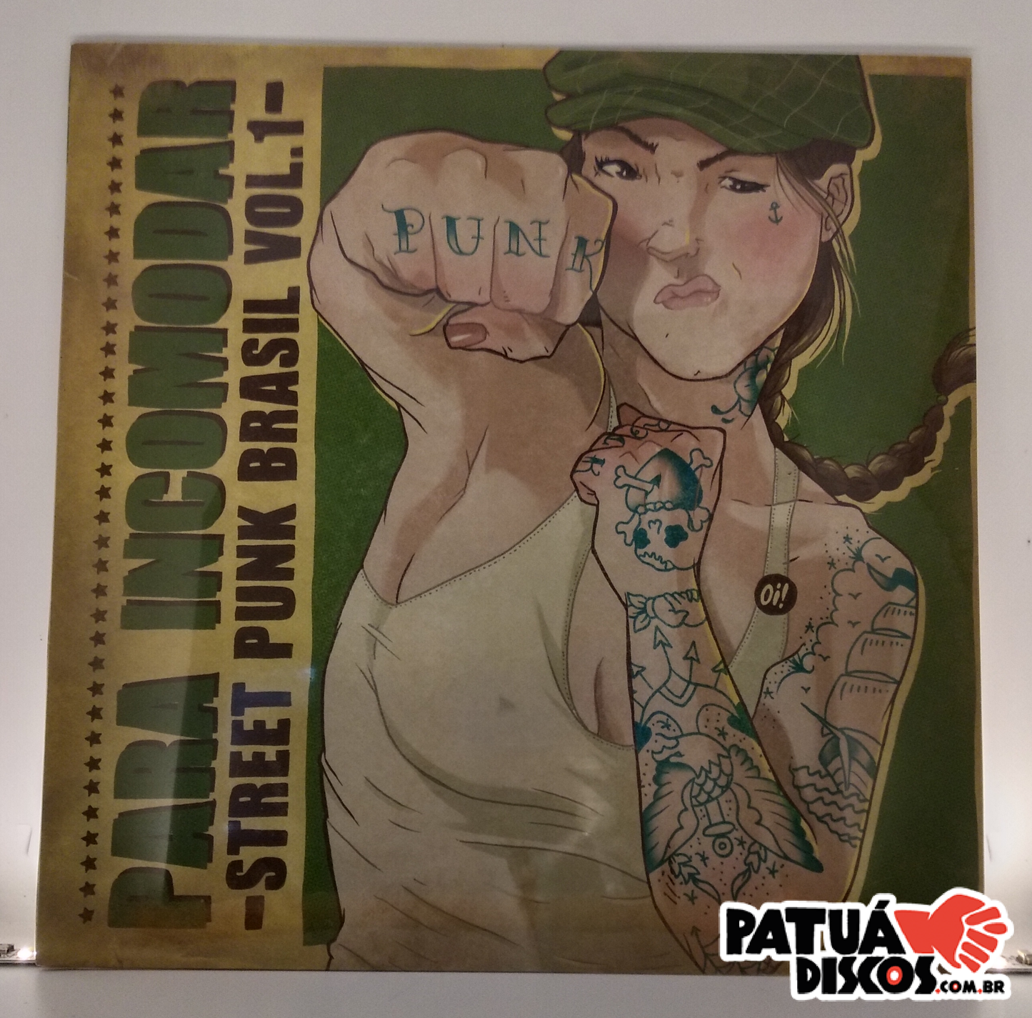 Vários Artistas - Para Incomodar (Street Punk Brasil Vol.1) - LP