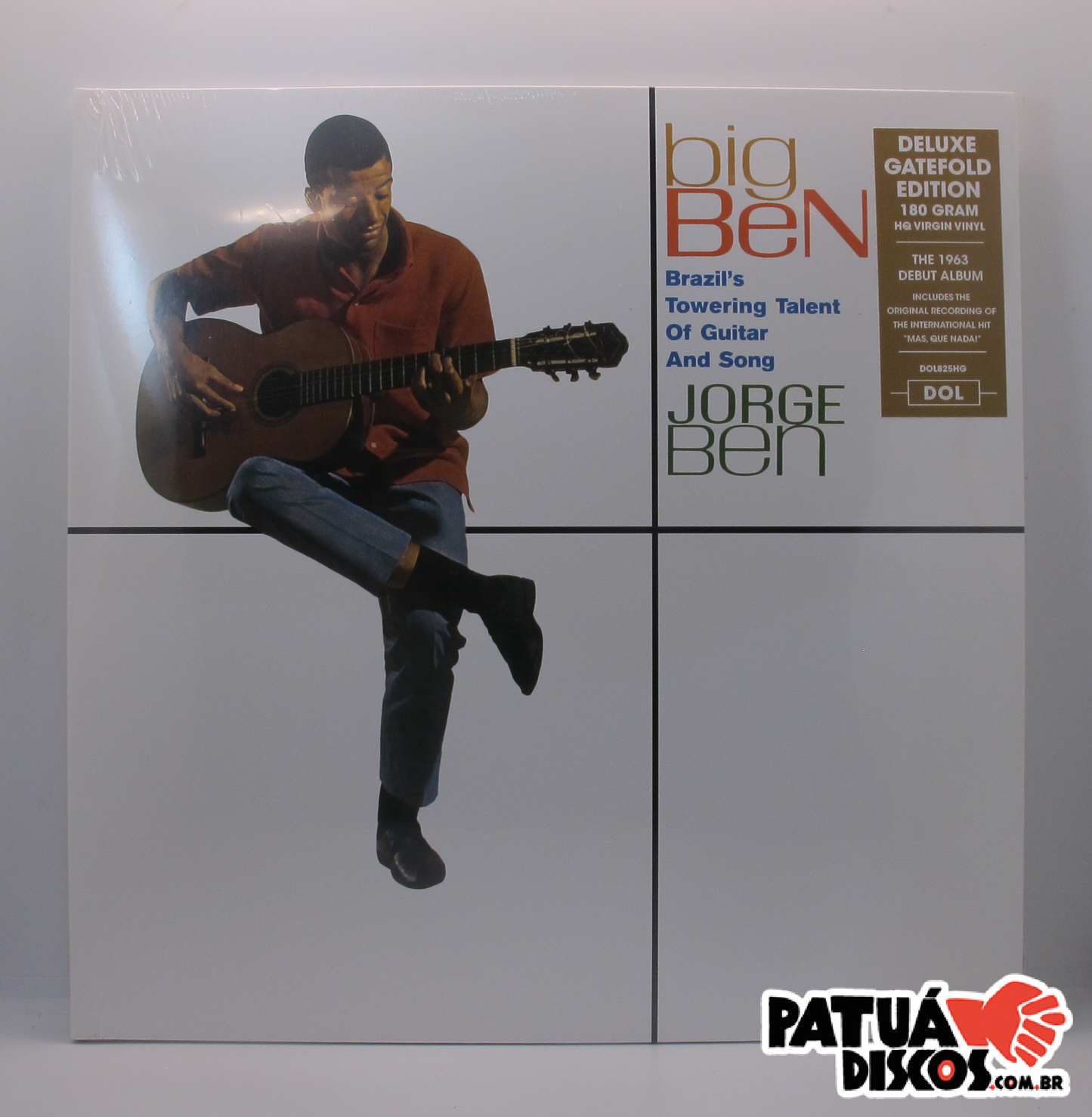Jorge Ben - Big Ben (Brazil's Towering Talent Of Guitar And Song) - LP