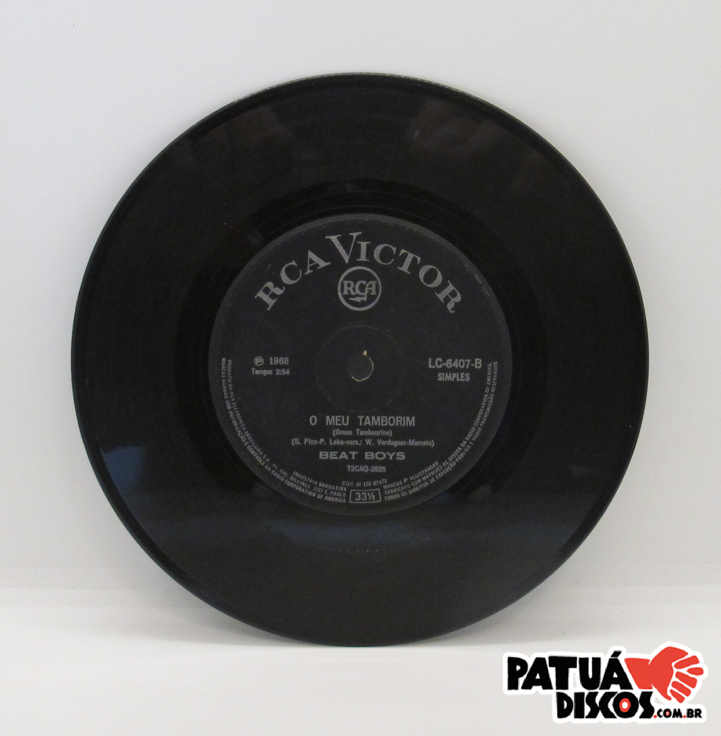 Beat Boys - Canção Que Ninguém Mais Cantou / O Meu Tamborim - 7"