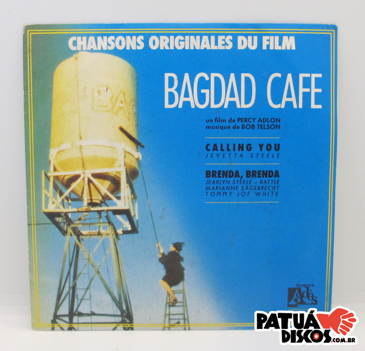 Jevetta Steele / Jearlyn Steele - Battle, Marianne Sägebrecht, Tommy Joe White - Calling You, Chansons Originales Du Film "Bagdad Cafe" - 7"
