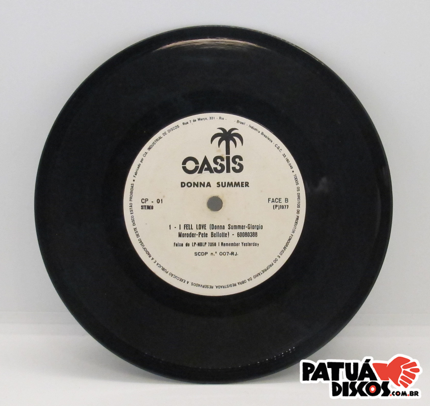 Donna Summer - I Remember Yesterday/ I Feel Love - 7"