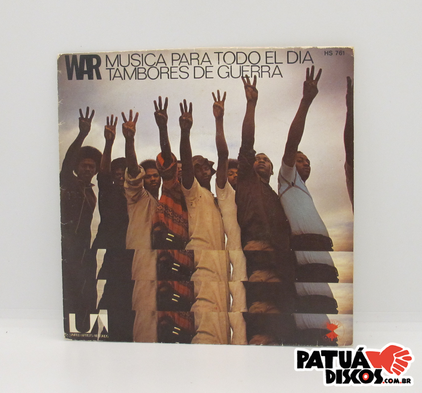 WAR - Musica Para Todo El Dia / Tambores De Guerra - 7"